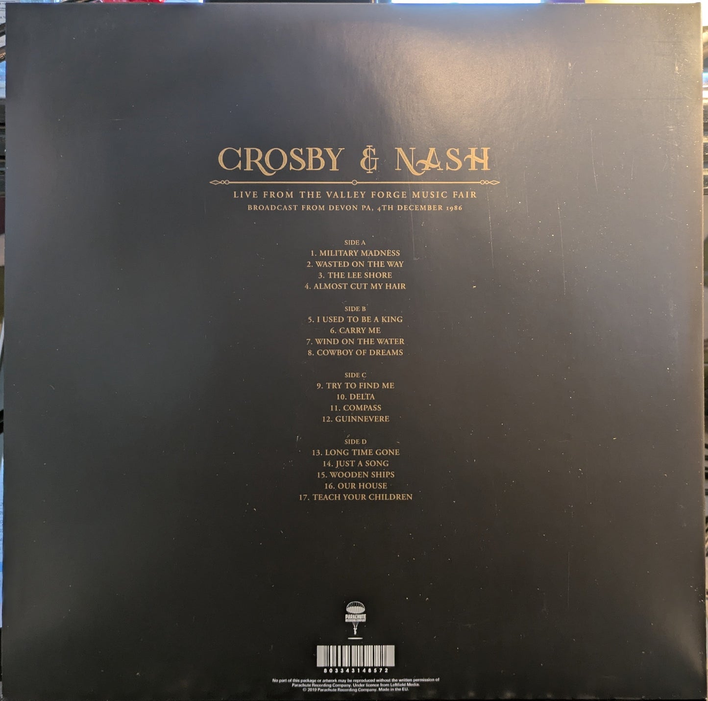 Live From The Valley Forge Music Fair (VINYL) | Near Mint (NM) Near Mint (NM) Get Cheap Vinyl