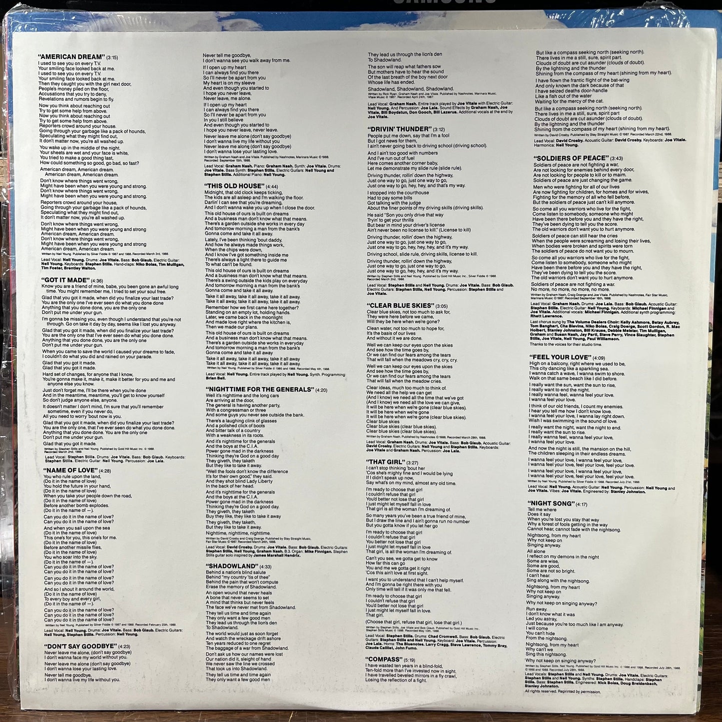 American Dream (VINYL) | Near Mint (NM) Near Mint (NM) Get Cheap Vinyl