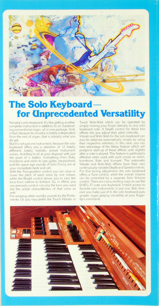"One Man Opry" Bob Hacker Plays The Yamaha Electone D-80 (VINYL) | Near Mint (NM) Excellent (EX) Get Cheap Vinyl