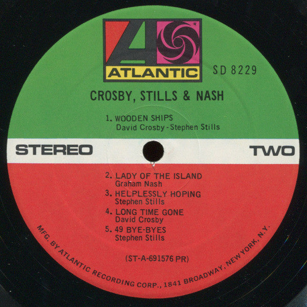 Crosby, Stills & Nash (VINYL) | Very Good Plus (VG+) Excellent (EX) Get Cheap Vinyl