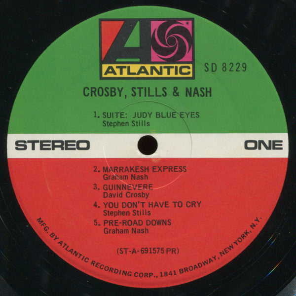 Crosby, Stills & Nash (VINYL) | Very Good Plus (VG+) Excellent (EX) Get Cheap Vinyl