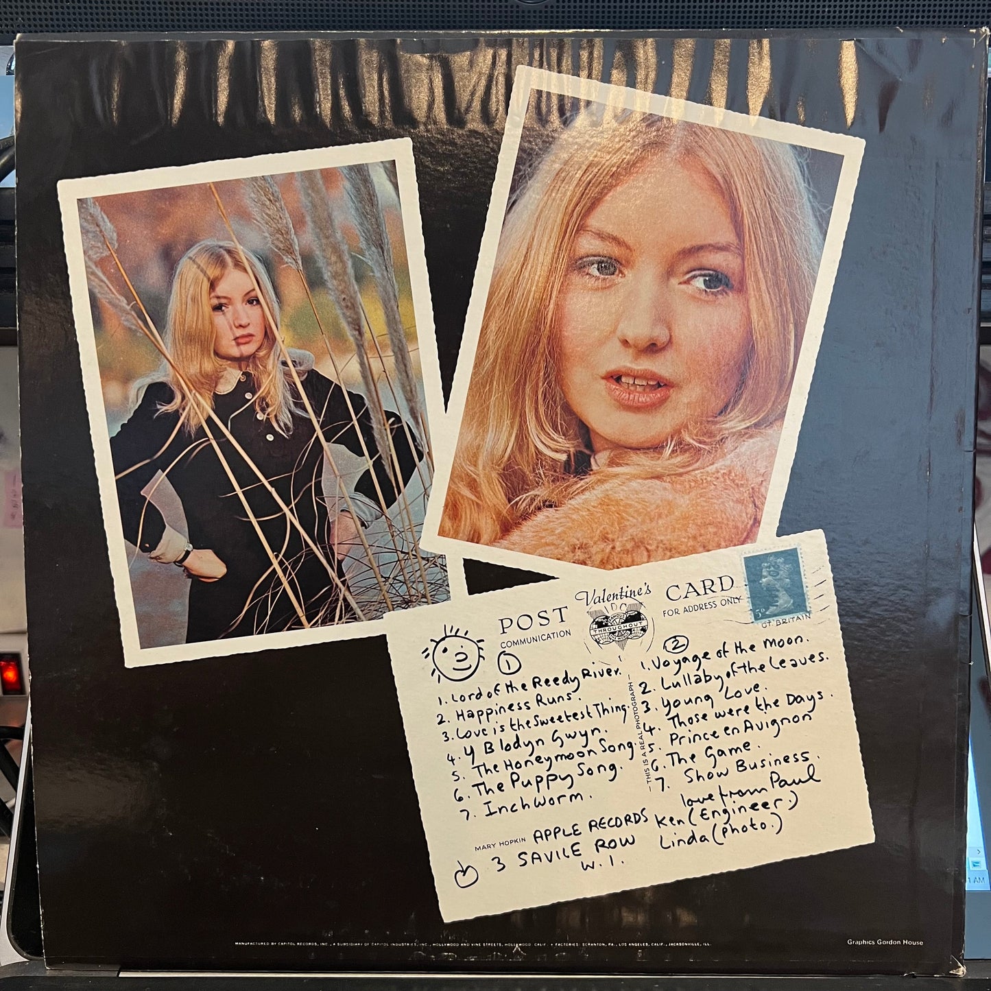 Post Card | Good (G) Very Good Plus (VG+) Get Cheap Vinyl
