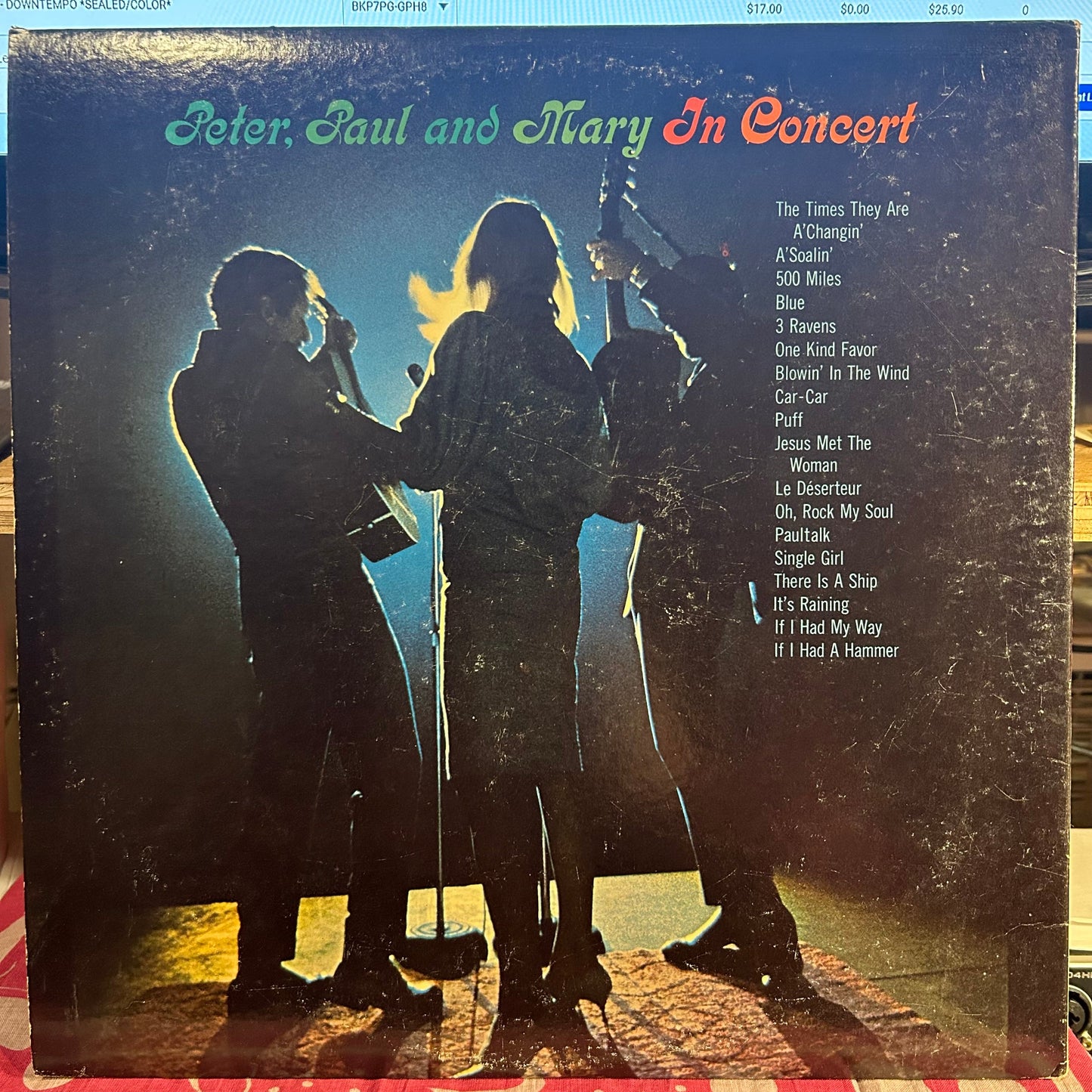 In Concert *GOLD LABEL* | Very Good (VG) Very Good Plus (VG+) Get Cheap Vinyl
