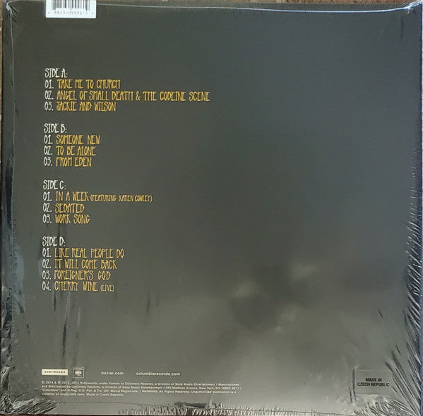 Hozier (BONUS CD) | Mint (M) Mint (M) Get Cheap Vinyl