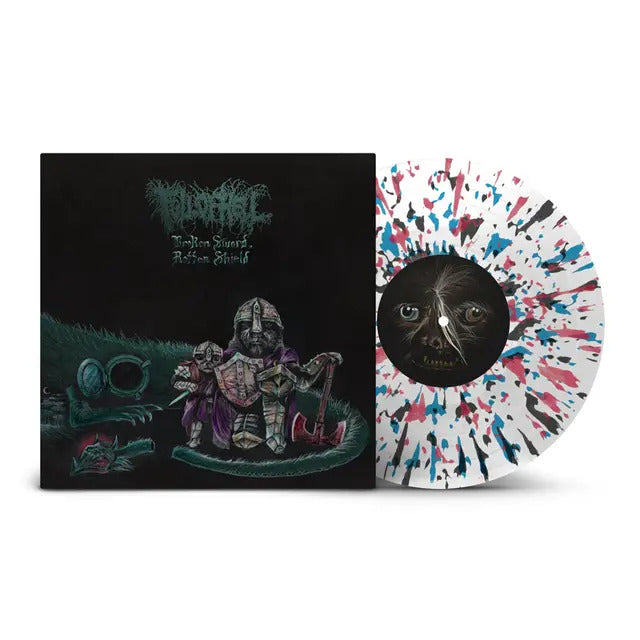 Rotten Shield (10" Vinyl) (Indie Exclusive) (White/Black/Oxblood/Blue Splatter Vinyl) Broken Sword | Get Cheap Vinyl