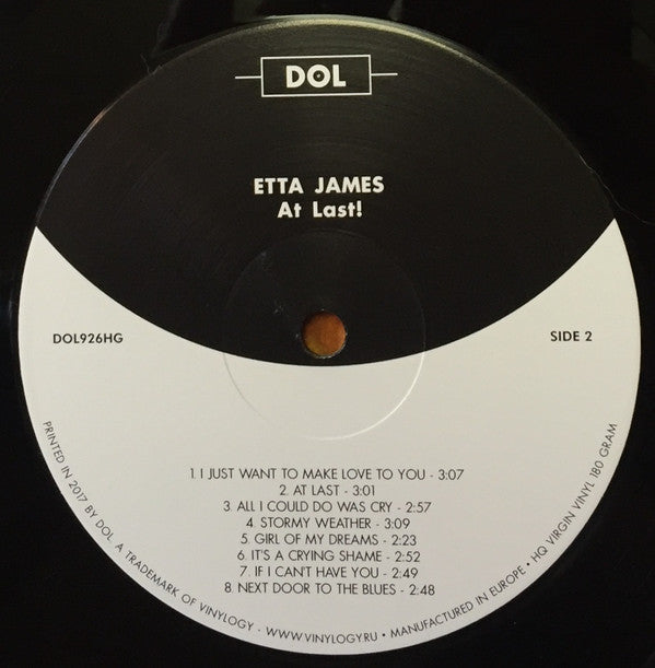 At Last! (VINYL) | Excellent (EX) Mint (M) Get Cheap Vinyl