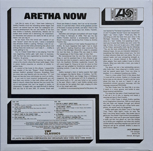 Aretha Now (VMP VINYL) | Mint (M) Mint (M) Get Cheap Vinyl