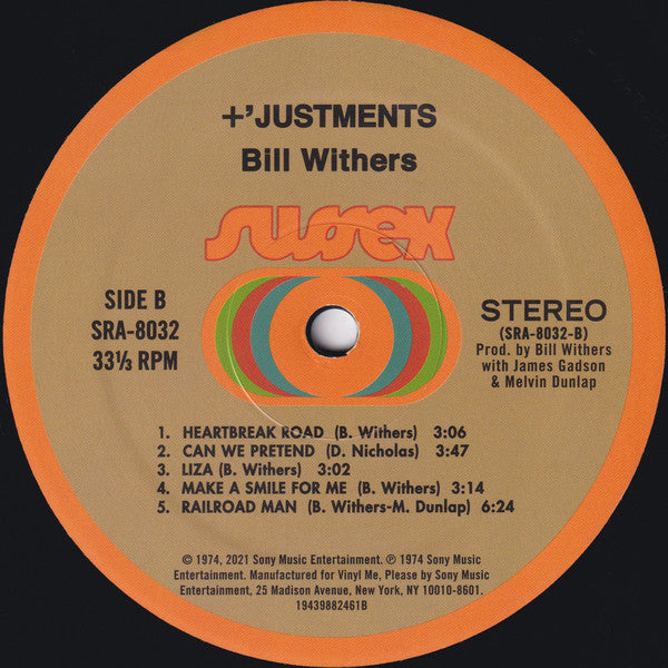 +'Justments *180G* | Mint (M) Mint (M) Get Cheap Vinyl