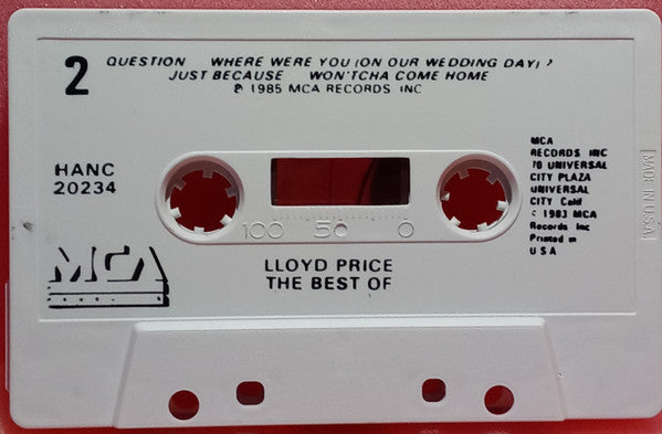 The Best Of Lloyd Price *CASSETTE/SEALED* | Mint (M) Mint (M) Get Cheap Vinyl
