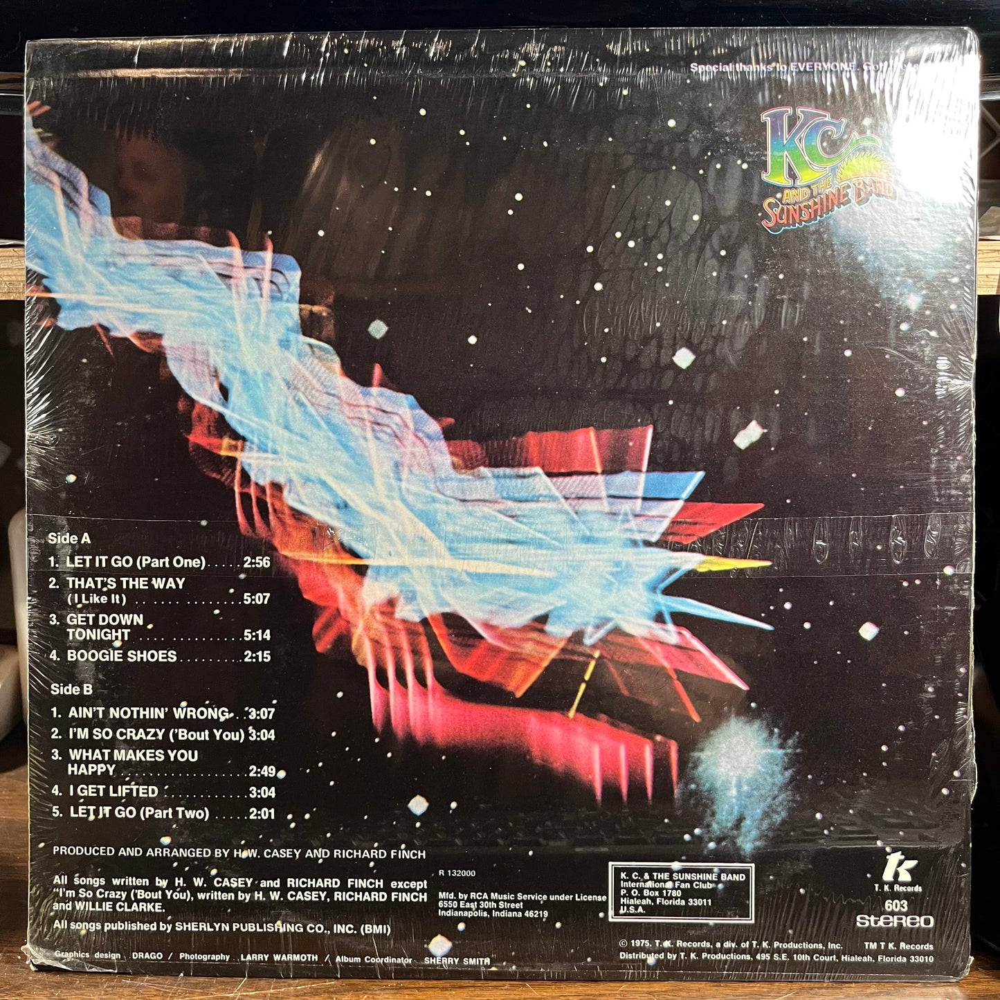KC And The Sunshine Band (VINYL) | Mint (M) Near Mint (NM or M-) Get Cheap Vinyl