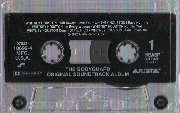The Bodyguard (Original Soundtrack Album) *CASSETTE* | Near Mint (NM) Near Mint (NM) Get Cheap Vinyl