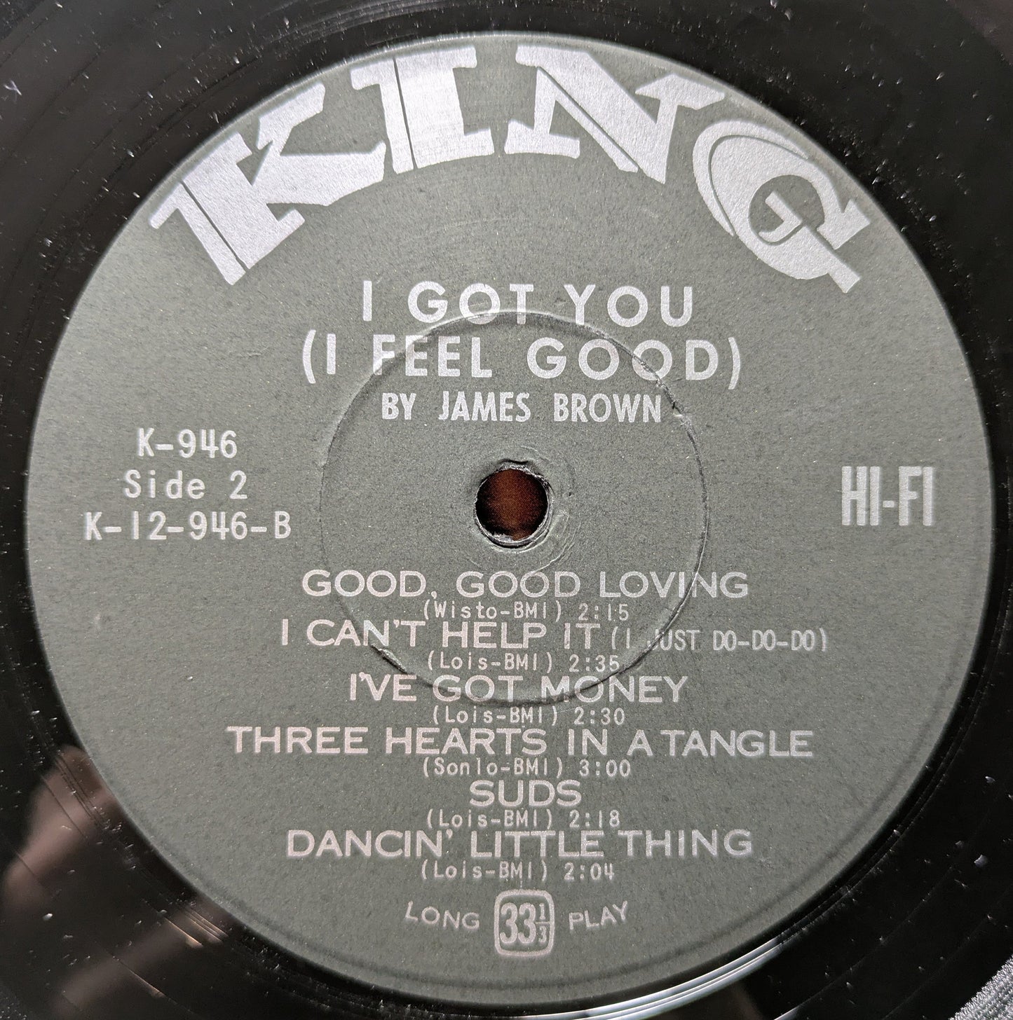 I Got You (I Feel Good) (VINYL) | Very Good (VG) Near Mint (NM or M-) Get Cheap Vinyl