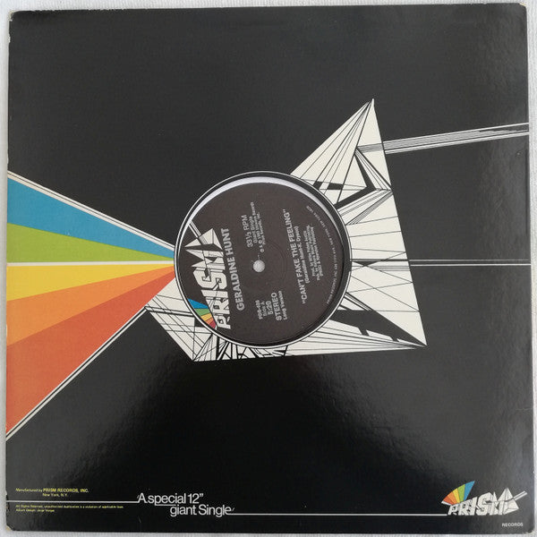 Geraldine Hunt Can't Fake The Feeling 12" Mint (M) Generic Get Cheap Vinyl