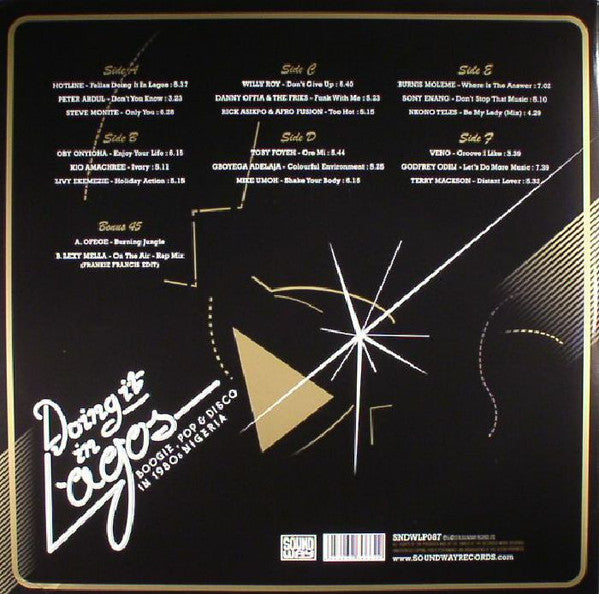 Doing It In Lagos (Boogie, Pop & Disco In 1980s Nigeria) (3LP) | Mint (M) Excellent (EX) Get Cheap Vinyl