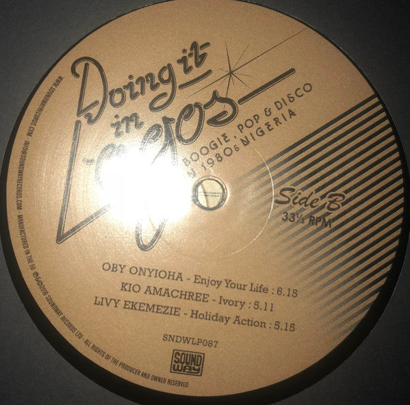 Doing It In Lagos (Boogie, Pop & Disco In 1980s Nigeria) (3LP) | Mint (M) Excellent (EX) Get Cheap Vinyl