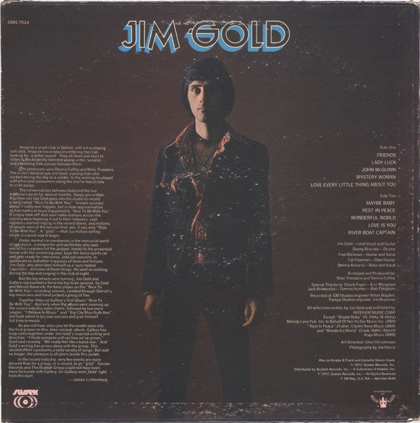 Gallery Featuring Jim Gold | Near Mint (NM) Near Mint (NM) Get Cheap Vinyl
