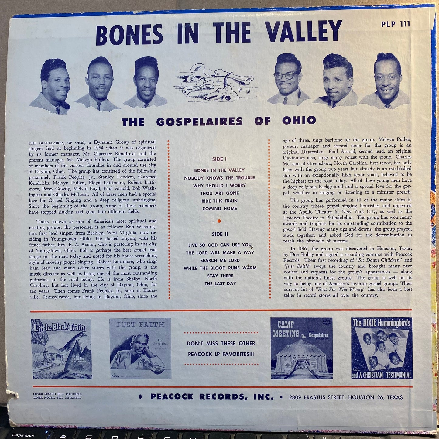 Bones In The Valley | Excellent (EX) Very Good (VG) Get Cheap Vinyl