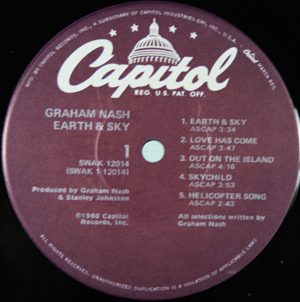 Earth & Sky | Near Mint (NM) Near Mint (NM) Get Cheap Vinyl