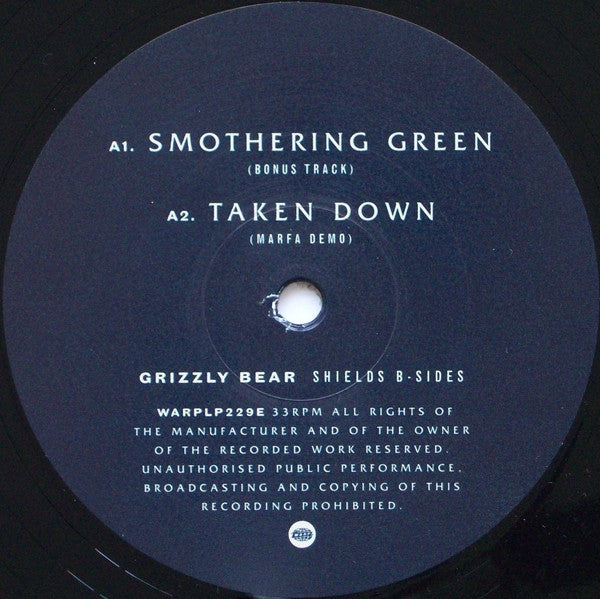 Shields B-Sides (VINYL) | Mint (M) Mint (M) Get Cheap Vinyl