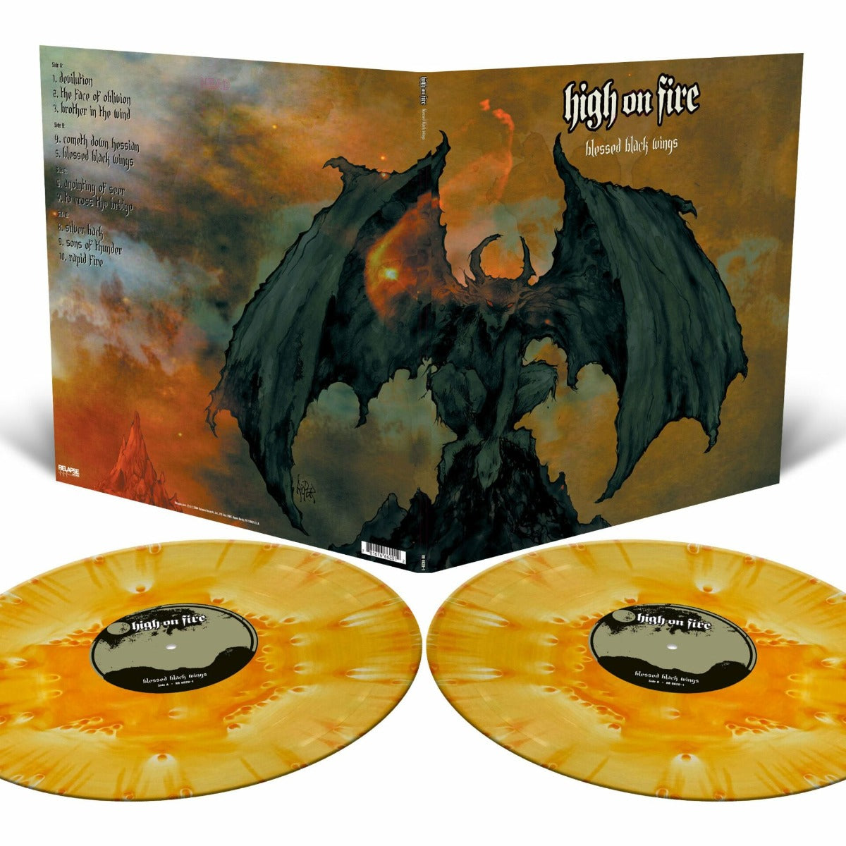 Blessed Black Wings (Colored Vinyl, Blue, Orange) (2 Lp's) | Mint (M) Mint (M) Get Cheap Vinyl