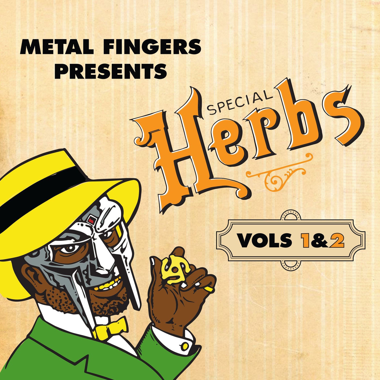 Metal Fingers Presents: Special Herbs Vol. 1 & 2 *PRE-ORDER 9/5/25*(MUSTARD YELLOW VINYL) | Mint (M) Mint (M) Get Cheap Vinyl