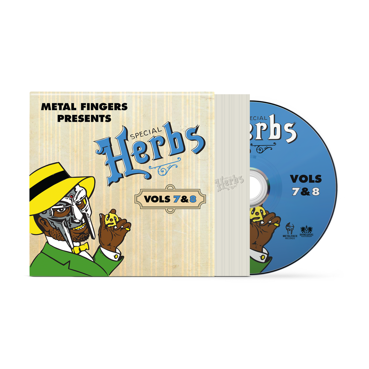Metal Fingers Presents: Special Herbs Vol. 7 & 8 *PRE-ORDER 9/5/25*(CD) | Mint (M) Mint (M) Get Cheap Vinyl