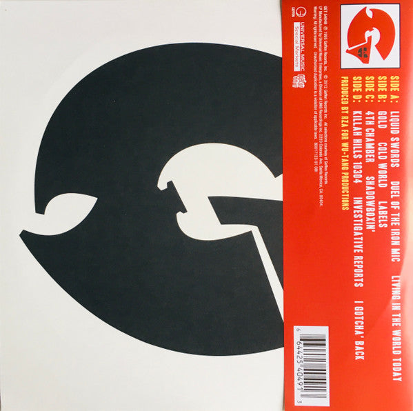 Liquid Swords - The Instrumentals (SLEEVE ONLY - NO VINYL) | Poor (P) Mint (M) Get Cheap Vinyl