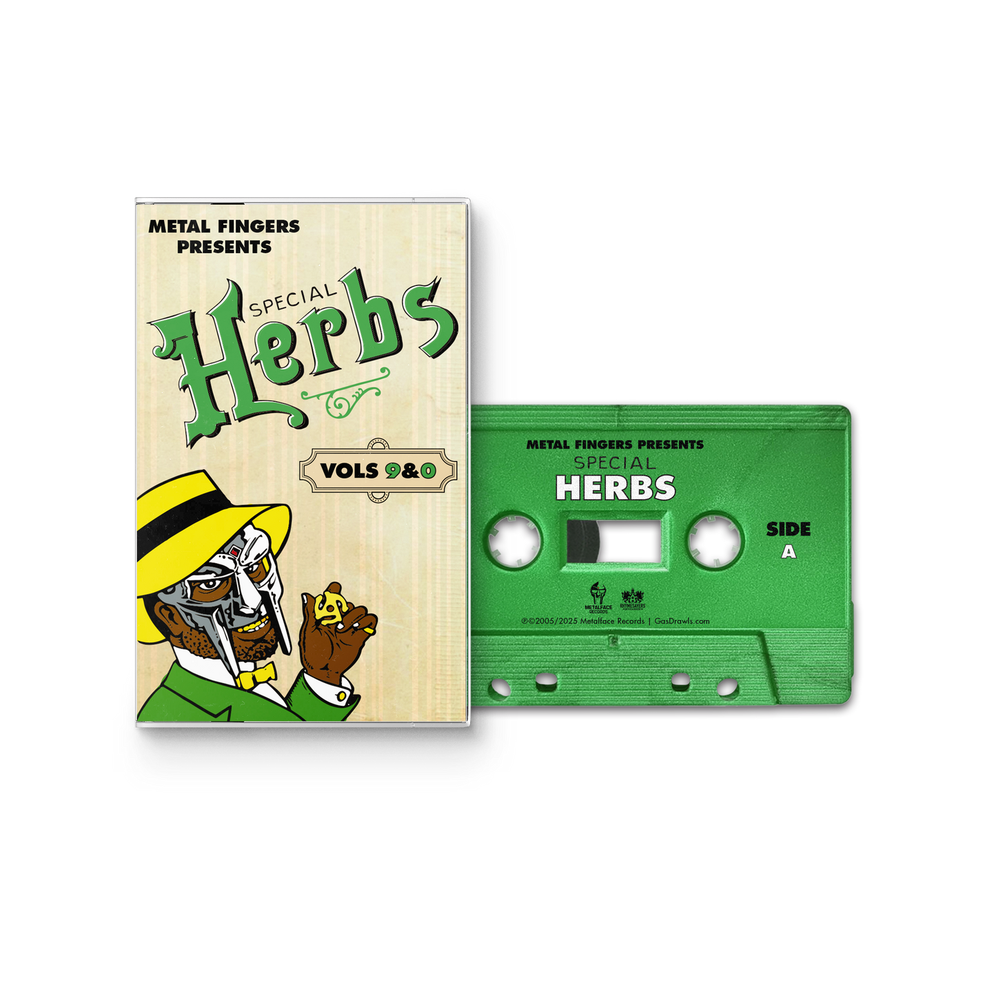 Metal Fingers Presents: Special Herbs Vol. 9 & 0 *PRE-ORDER 9/5/25*(CASS) | Mint (M) Mint (M) Get Cheap Vinyl