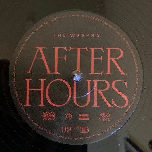 After Hours | Mint (M) Mint (M) Get Cheap Vinyl