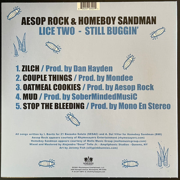 Lice Two - Still Buggin' | Mint (M) Mint (M) Get Cheap Vinyl