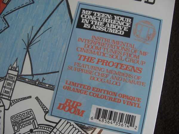 MF TEEN: Your Concurrence In The Above Is Assumed (OPAQUE ORANGE VINYL) | Mint (M) Mint (M) Get Cheap Vinyl