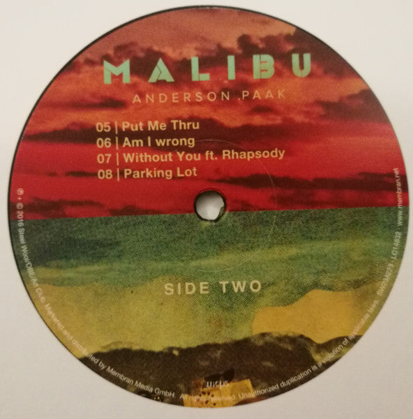 Malibu (VINYL - IMPORT) | Mint (M) Mint (M) Get Cheap Vinyl