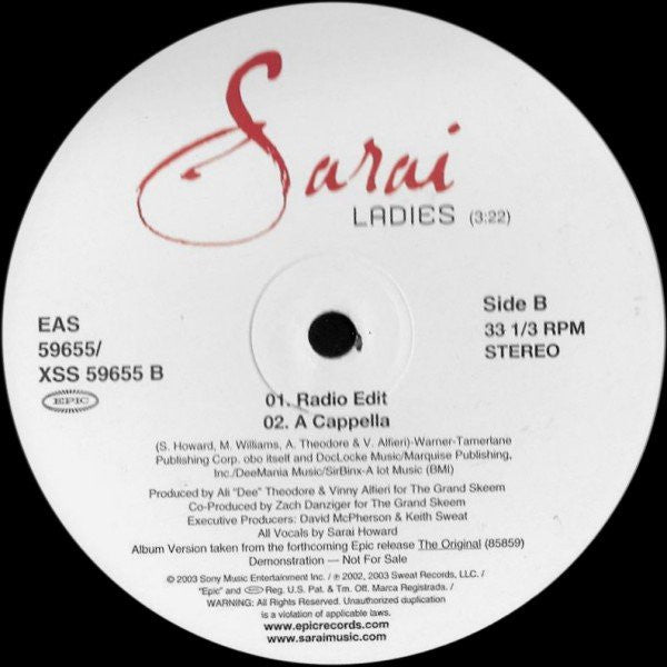 Ladies | Near Mint (NM) Generic Get Cheap Vinyl