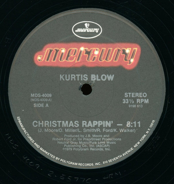 Christmas Rappin' (VINYL) | Mint (M) Near Mint (NM or M-) Get Cheap Vinyl