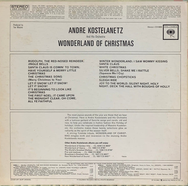 Wonderland Of Christmas | Excellent (EX) Near Mint (NM) Get Cheap Vinyl