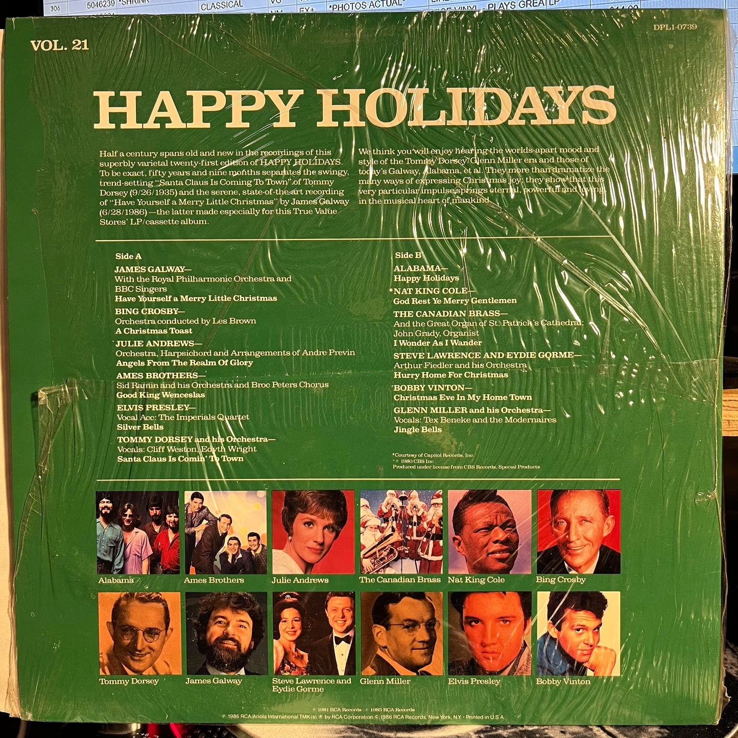 Happy Holidays, Vol. 21 *SHRINK* | Near Mint (NM) Near Mint (NM) Get Cheap Vinyl
