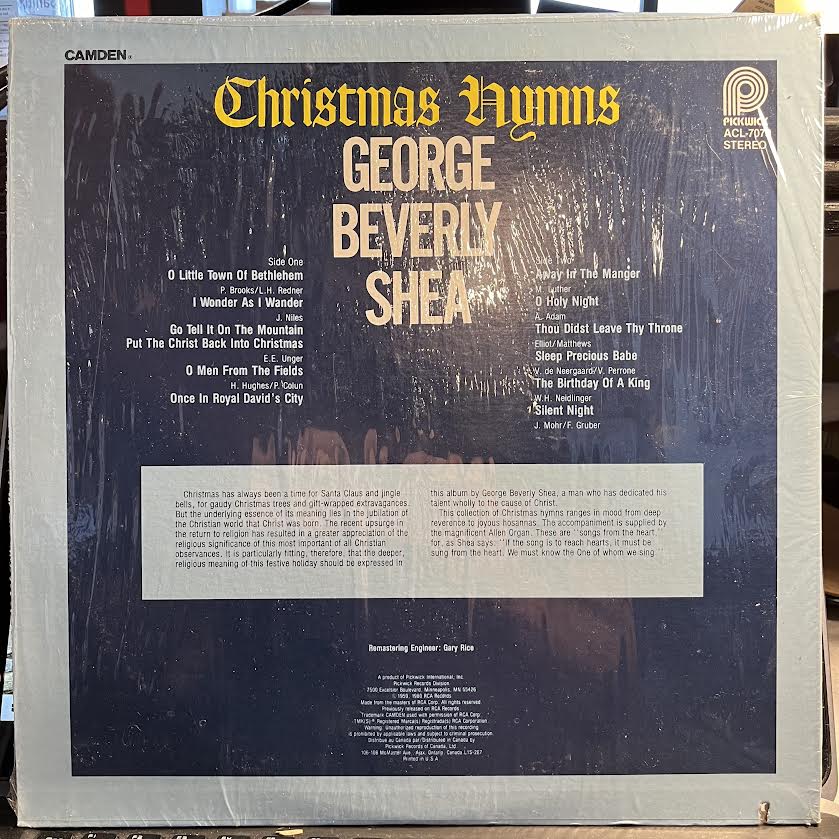 Christmas Hymns *SHRINK* | Near Mint (NM) Near Mint (NM) Get Cheap Vinyl