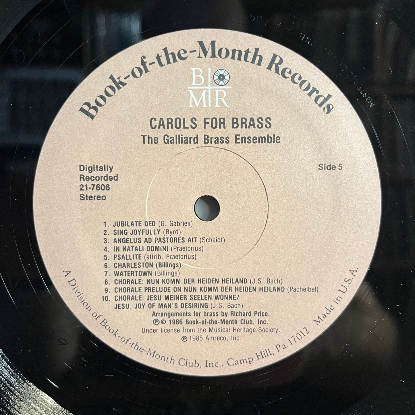 Carols For Brass (3xLP BOX) | Near Mint (NM) Near Mint (NM) Get Cheap Vinyl