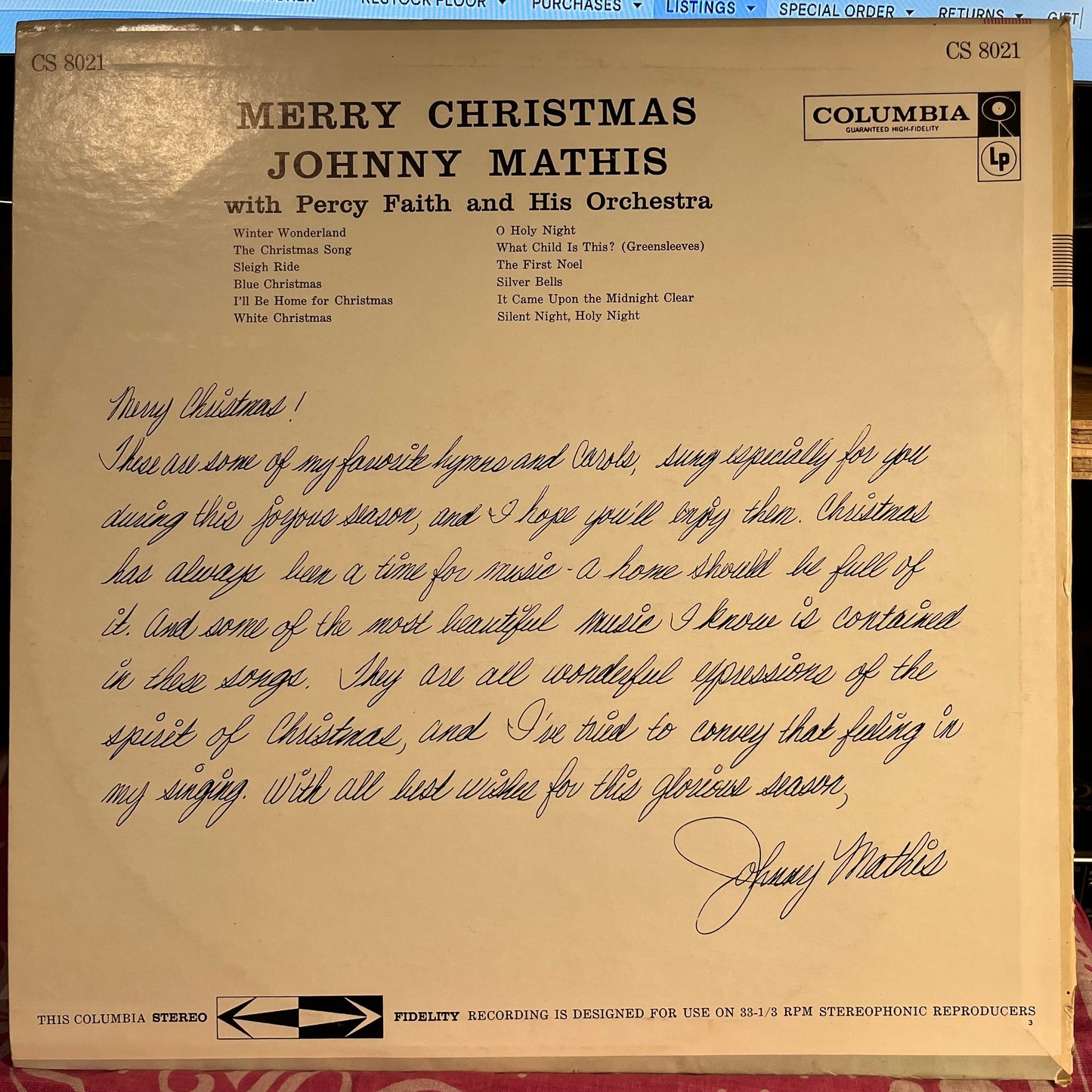Merry Christmas *PITMAN* | Near Mint (NM) Near Mint (NM) Get Cheap Vinyl
