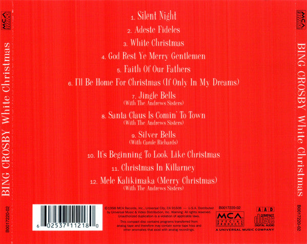 White Christmas (CD) | Near Mint (NM) Near Mint (NM) Get Cheap Vinyl