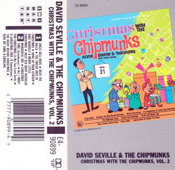 Christmas With The Chipmunks, Vol. 2 *CASSETTE* | Near Mint (NM) Very Good (VG) Get Cheap Vinyl
