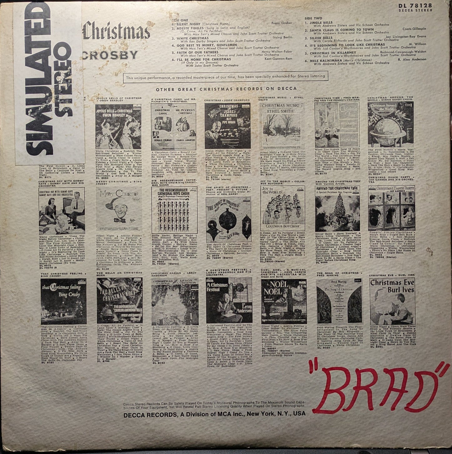 Merry Christmas (VINYL) | Very Good Plus (VG+) Very Good (VG) Get Cheap Vinyl