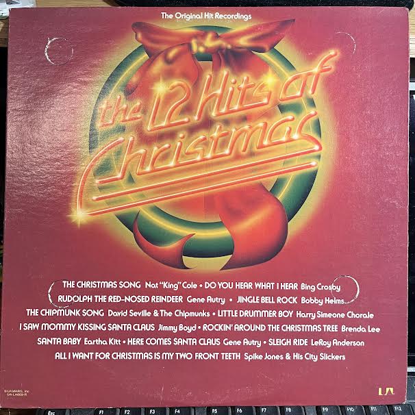 The 12 Hits Of Christmas (VINYL) | Very Good Plus (VG+) Excellent+ (EX+) Get Cheap Vinyl