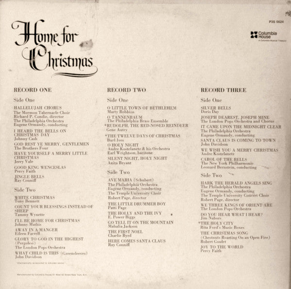 Home For Christmas *BOX* | Very Good Plus (VG+) Get Cheap Vinyl