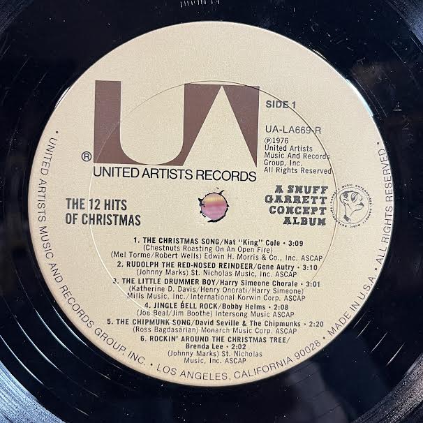The 12 Hits Of Christmas (VINYL) | Very Good Plus (VG+) Excellent+ (EX+) Get Cheap Vinyl