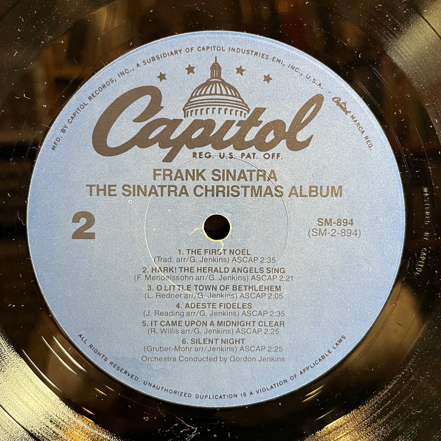 The Sinatra Christmas Album (VINYL) | Very Good Plus Plus (VG++) Excellent (EX) Get Cheap Vinyl