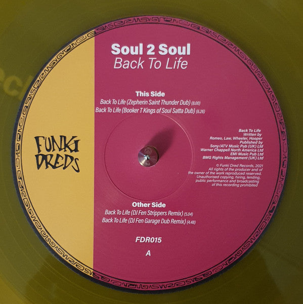 Back To Life (House Remixes) | Mint (M) Mint (M) Get Cheap Vinyl