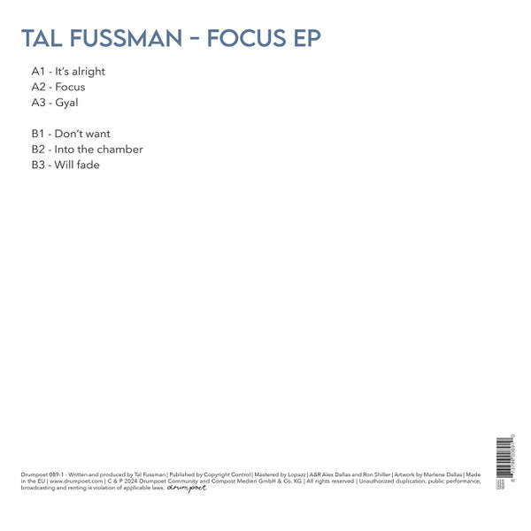 Focus EP (VINYL) | Mint (M) Mint (M) Get Cheap Vinyl