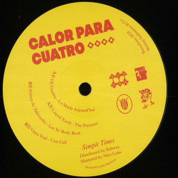 Calor Para Cuatro | Mint (M) Generic Get Cheap Vinyl
