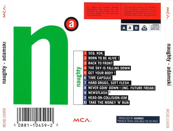 Naughty (CD) *SEALED* | Mint (M) Mint (M) Get Cheap Vinyl